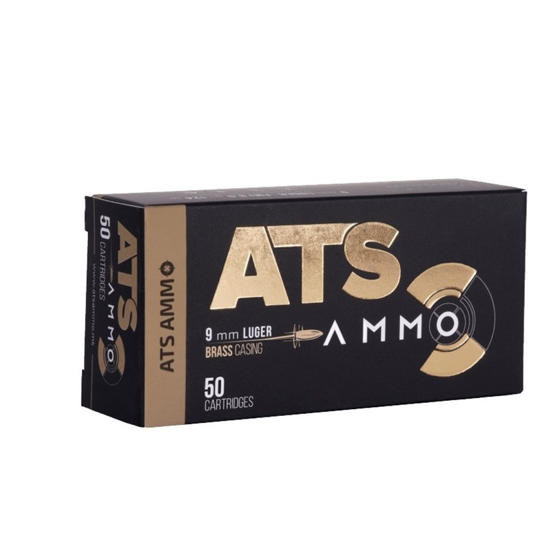 Buy Wholesale Bulk ATS 9mm Luger 124 Grain Ammunition at Bridgeport International - Shop Now!